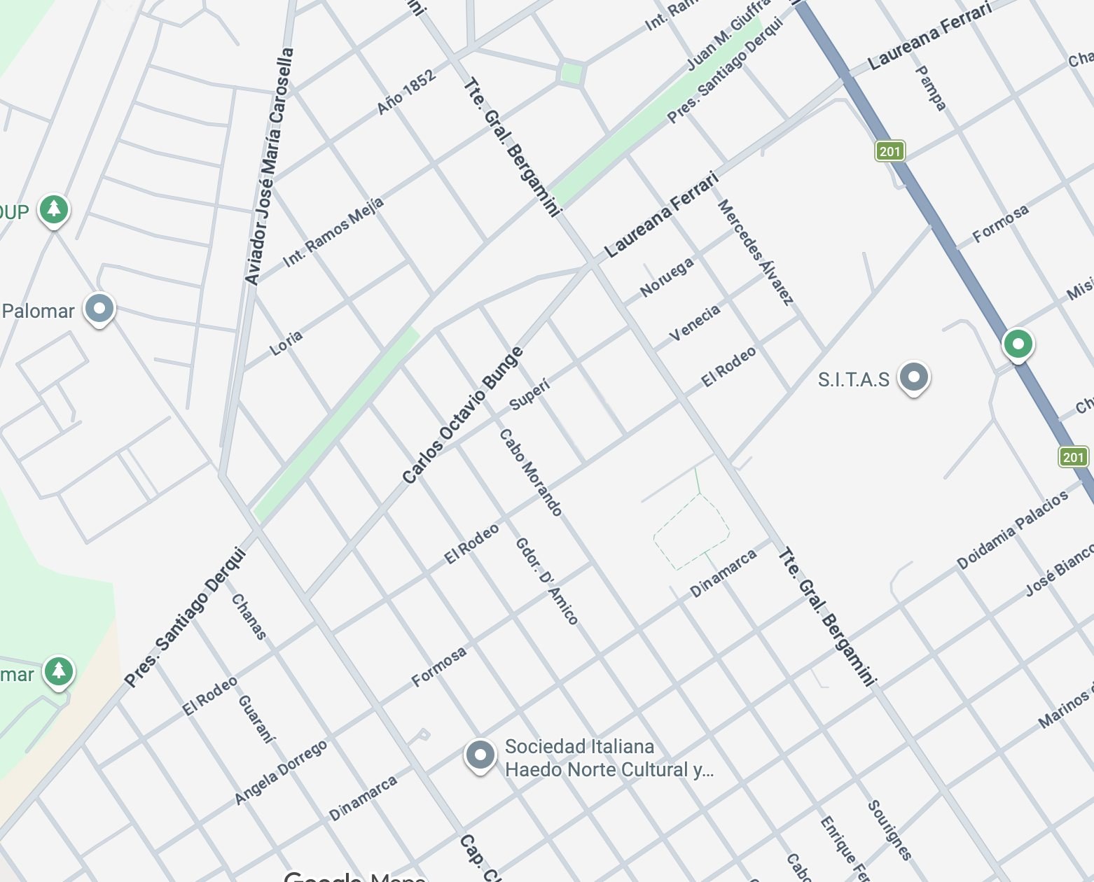 Mapa de ubicación de Industrias DROT SRL en El Palomar